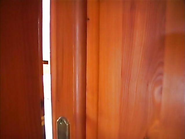 Luisa DeMarco in sexy white lingerie loves DP