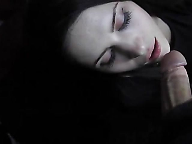 Beautiful amateur blowjob and facial in POV