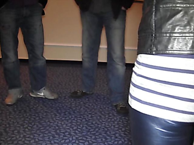 Three cocks and lots of cum for blonde