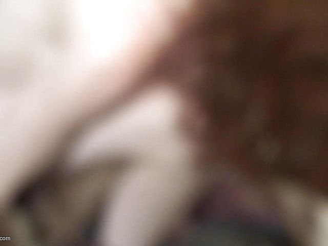 Redhead granny gets her twat and ass pounded