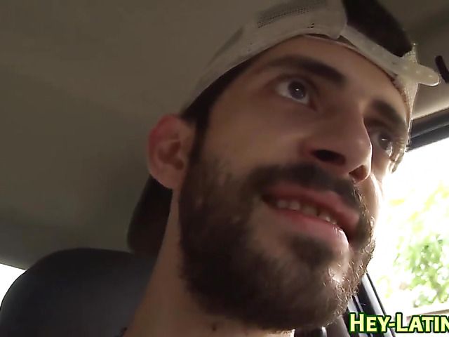 Latina in bikini picked up and banged outdoors