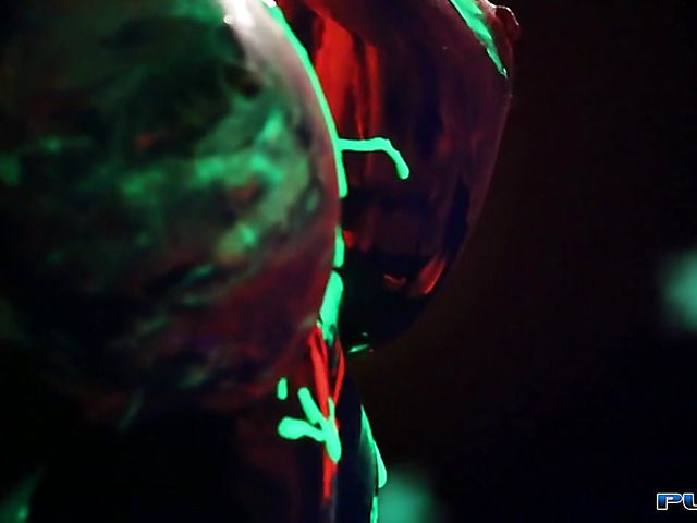 Nightclub fuck with gorgeous busty blonde