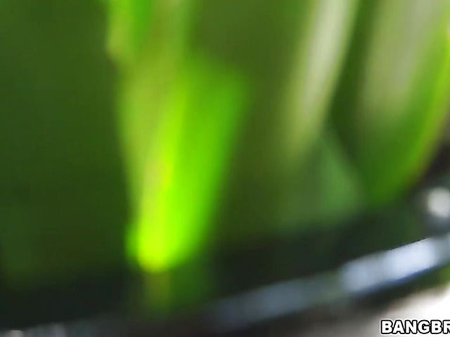 Latina in red bikini gets her teen pussy rammed