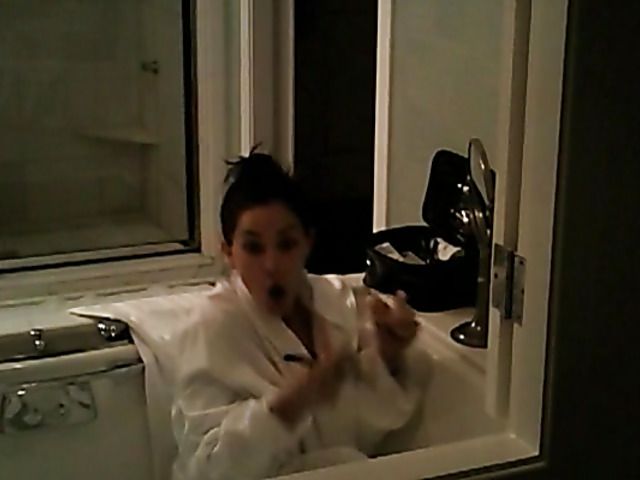 Sexy home video of busty actress Jasmine Waltz