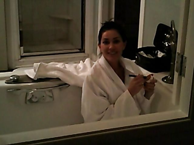 Sexy home video of busty actress Jasmine Waltz