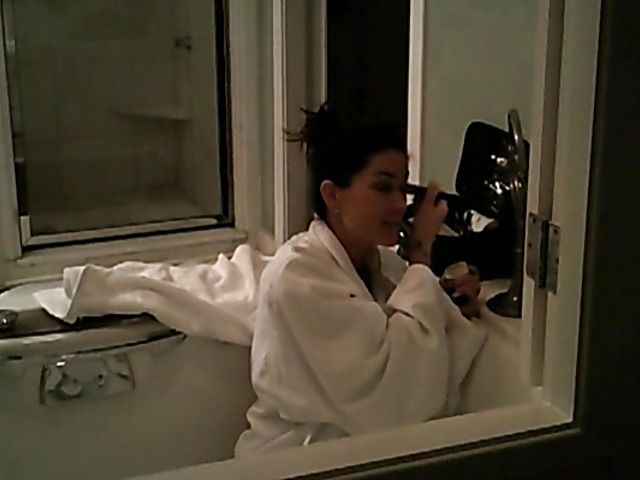 Sexy home video of busty actress Jasmine Waltz