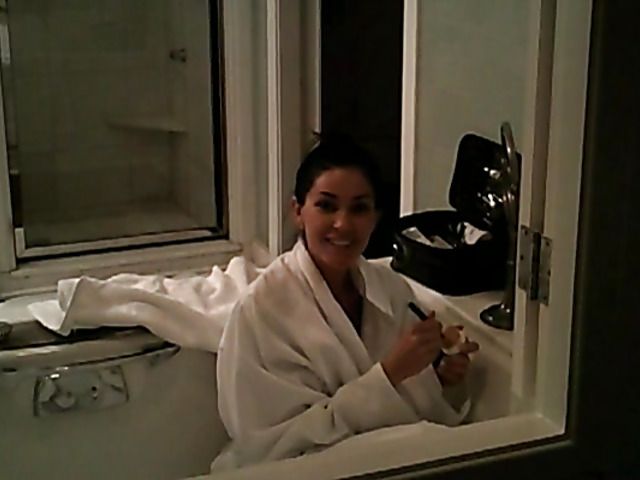 Sexy home video of busty actress Jasmine Waltz