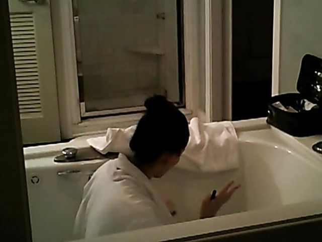 Sexy home video of busty actress Jasmine Waltz