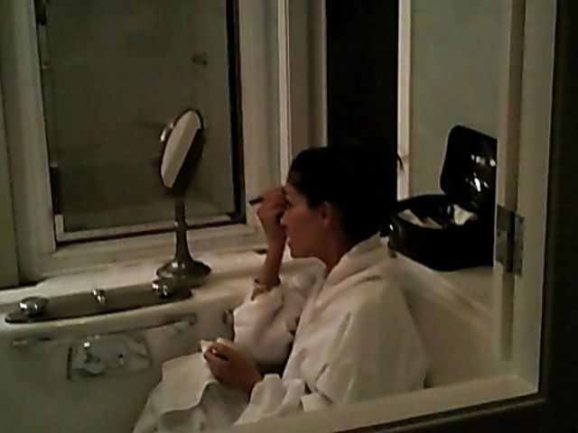 Sexy home video of busty actress Jasmine Waltz