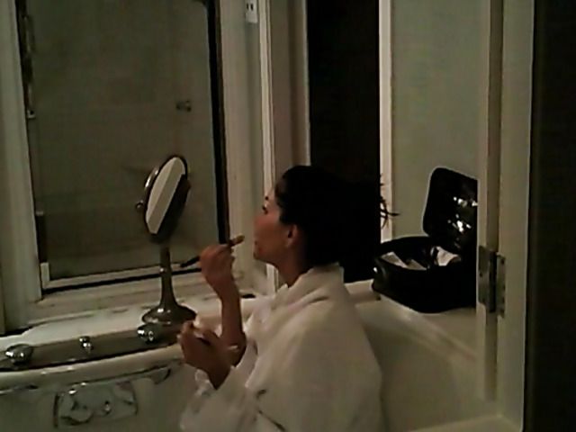 Sexy home video of busty actress Jasmine Waltz