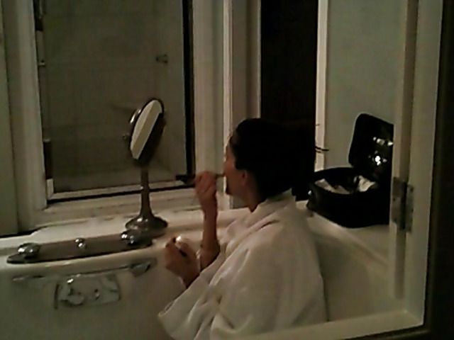 Sexy home video of busty actress Jasmine Waltz