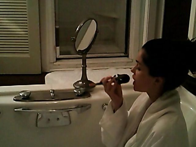 Sexy home video of busty actress Jasmine Waltz