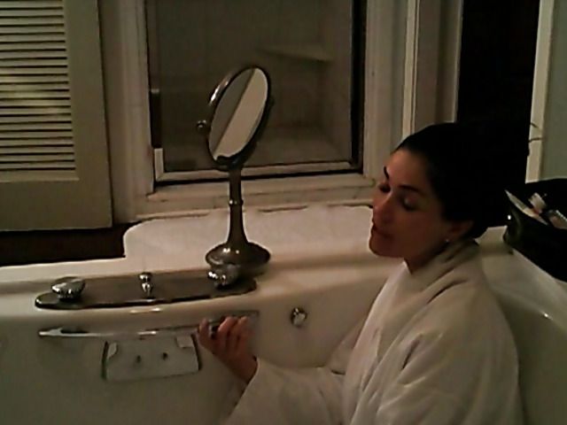 Sexy home video of busty actress Jasmine Waltz