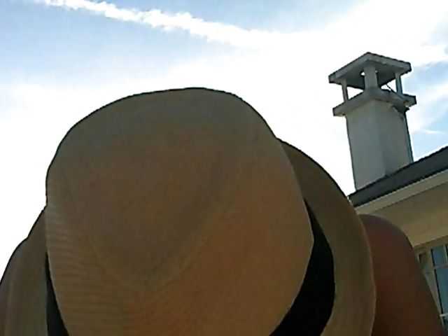 Lovely big tit brunette Jasmine Waltz in black bikini