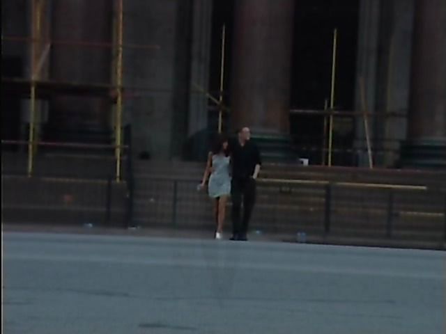 Russian couple have public sex in Saint Petersburg