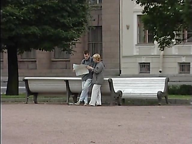 Russian couple have public sex in Saint Petersburg