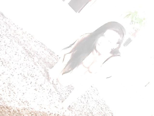 Brunette with huge pierced tits sucking black big cock