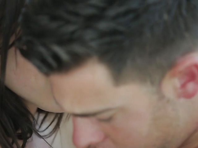 Sensual sex with young beautiful brunette Aidra