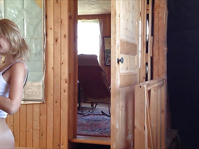 Cute Russian girlfriend fucked from behind