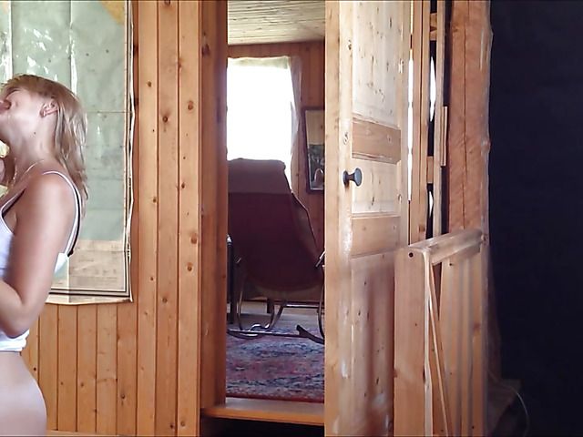 Cute Russian girlfriend fucked from behind