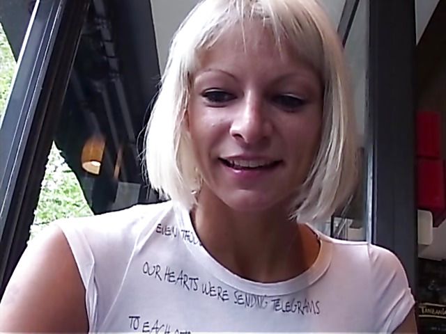 Slutty 20 yo blonde Elke loves ass fucking