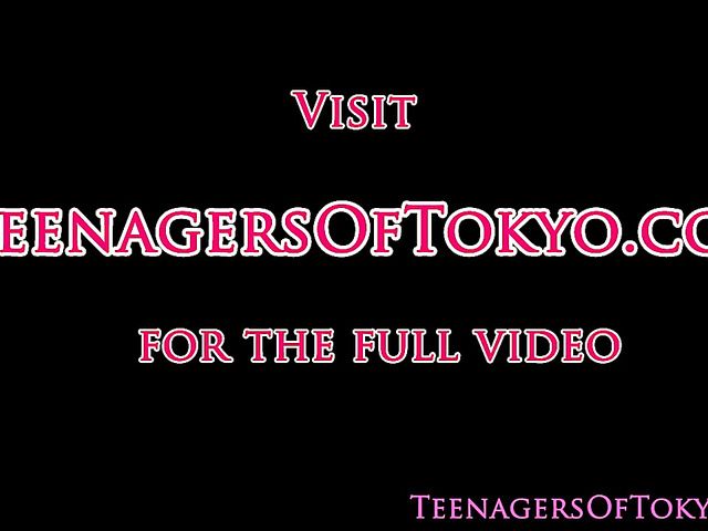 Sex fun with cute Japanese teen and cum on face