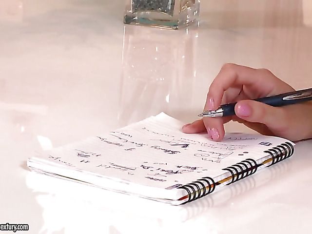 Tight schoolgirl with bald pussy prefers anal sex