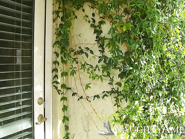 Hot girl with tan lines gets her trimmed pussy stuffed