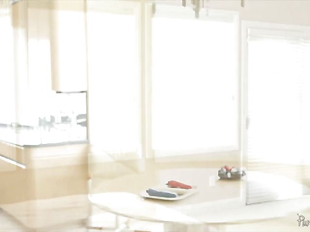 Sexy MILF in white lingerie takes on cock