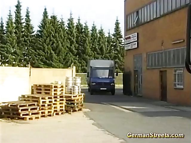Hot German DP with a nasty hitchhiker