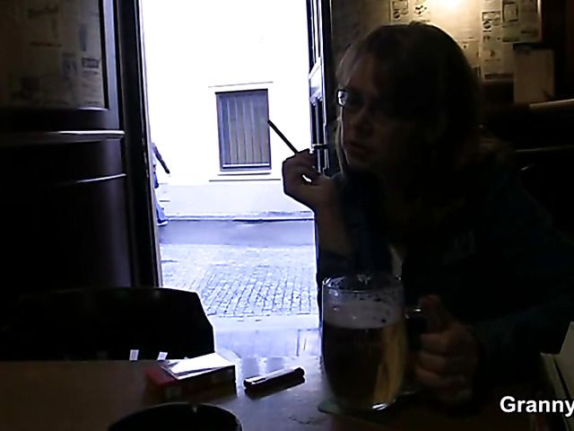 Drunk mature lady gets banged by a horny boy