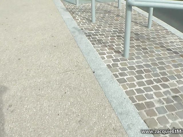 Mature slut with sexy tits picked up and banged