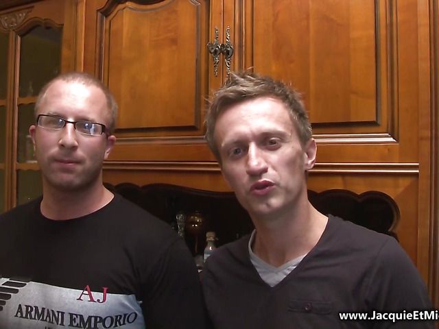 Interracial three on one fuck with horny mom in stockings