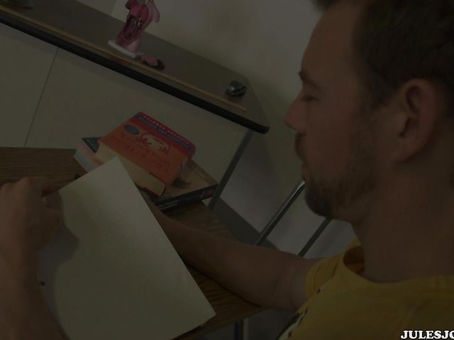 Horny MILF teacher with big hooters gets a hardcore fuck