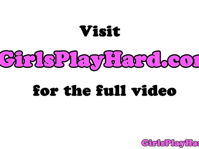 Busty lesbians strip naked and have crazy fun