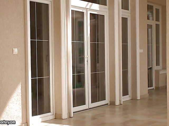 Teen hottie in red shoes fucked in her tight ass