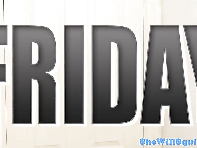 Big white cock for shaved black girl that squirts