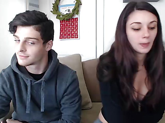 Sex with perfect boobed young girlfriend on webcam