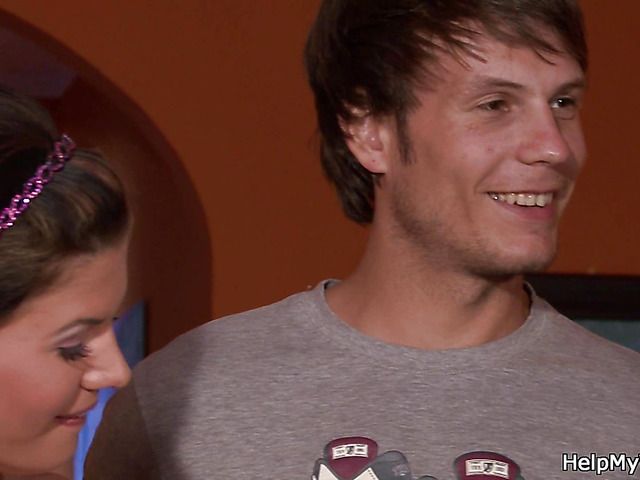 Young wife fucked by another guy during cuckold experience