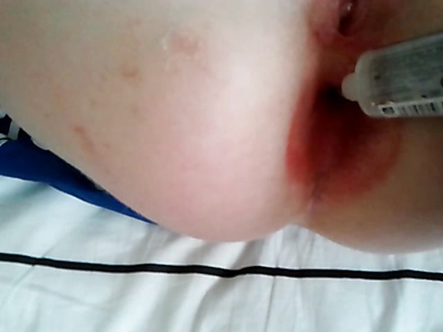 Hard ass fucking in POV with shaved girlfriend