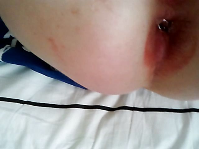 Hard ass fucking in POV with shaved girlfriend