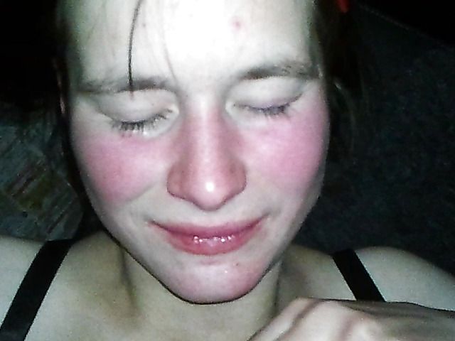 Ukrainian amateur blowjob and facial POV