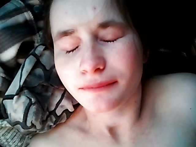 Amateur wife throated and cum facialed for cam