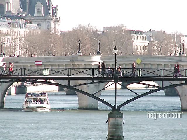 Busty Marisa gets naked in public in Paris