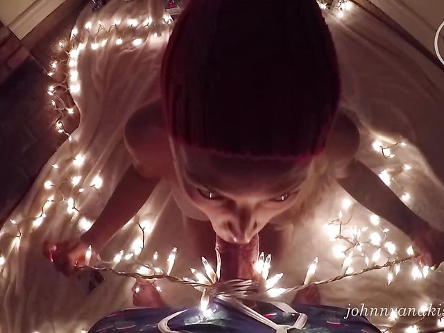 Magical sex and fairy lights on Christmas