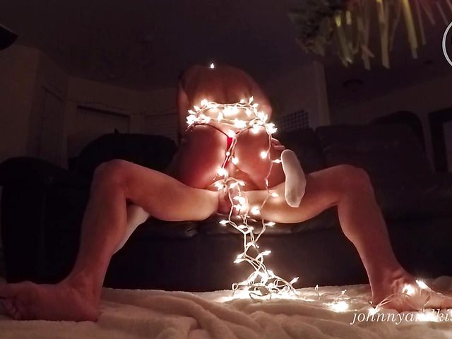 Magical sex and fairy lights on Christmas
