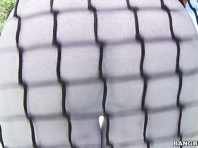 Tennis girl Katrina Jade with big tits and ass fucked POV