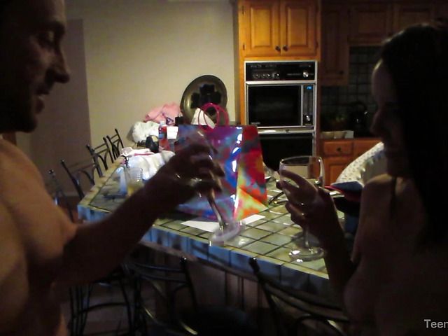 Perfect boobed teen Dillion Harper strips and sucks in BTS