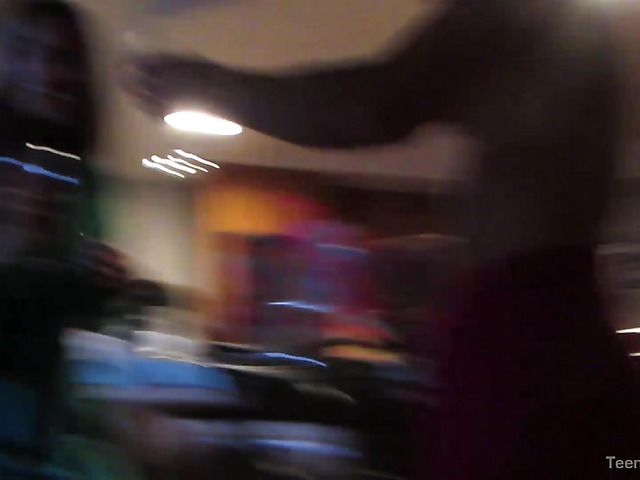 Perfect boobed teen Dillion Harper strips and sucks in BTS