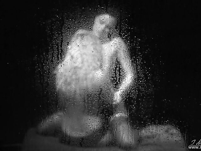 Erotic lesbian video in black and white